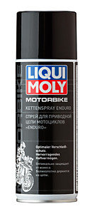 7608 Смазка для цепи Enduro LiquiMoly Motorrad Kettenspary (0,4 л)